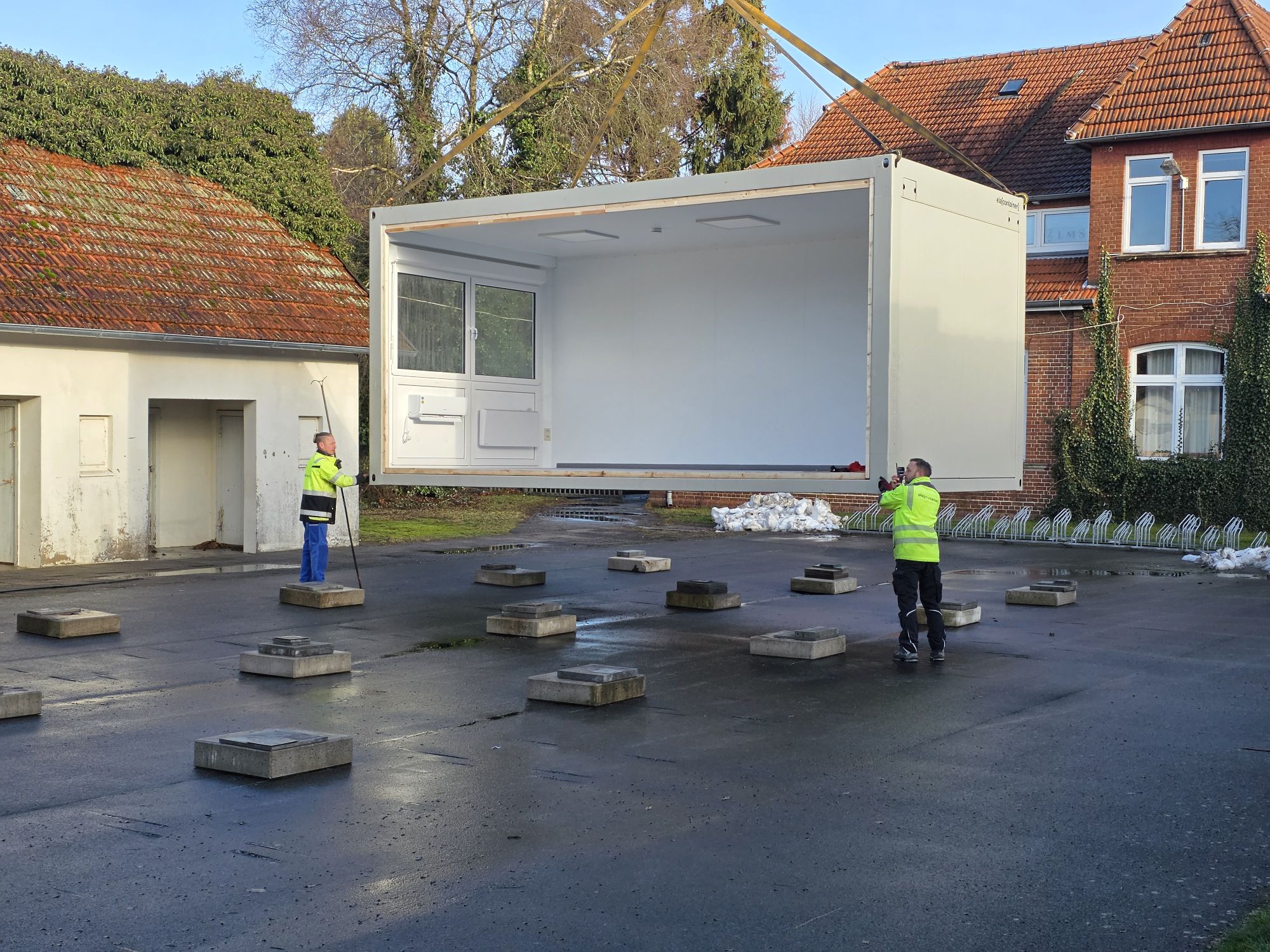 Bilder der Baumaßnahmen der GS Loxstedt