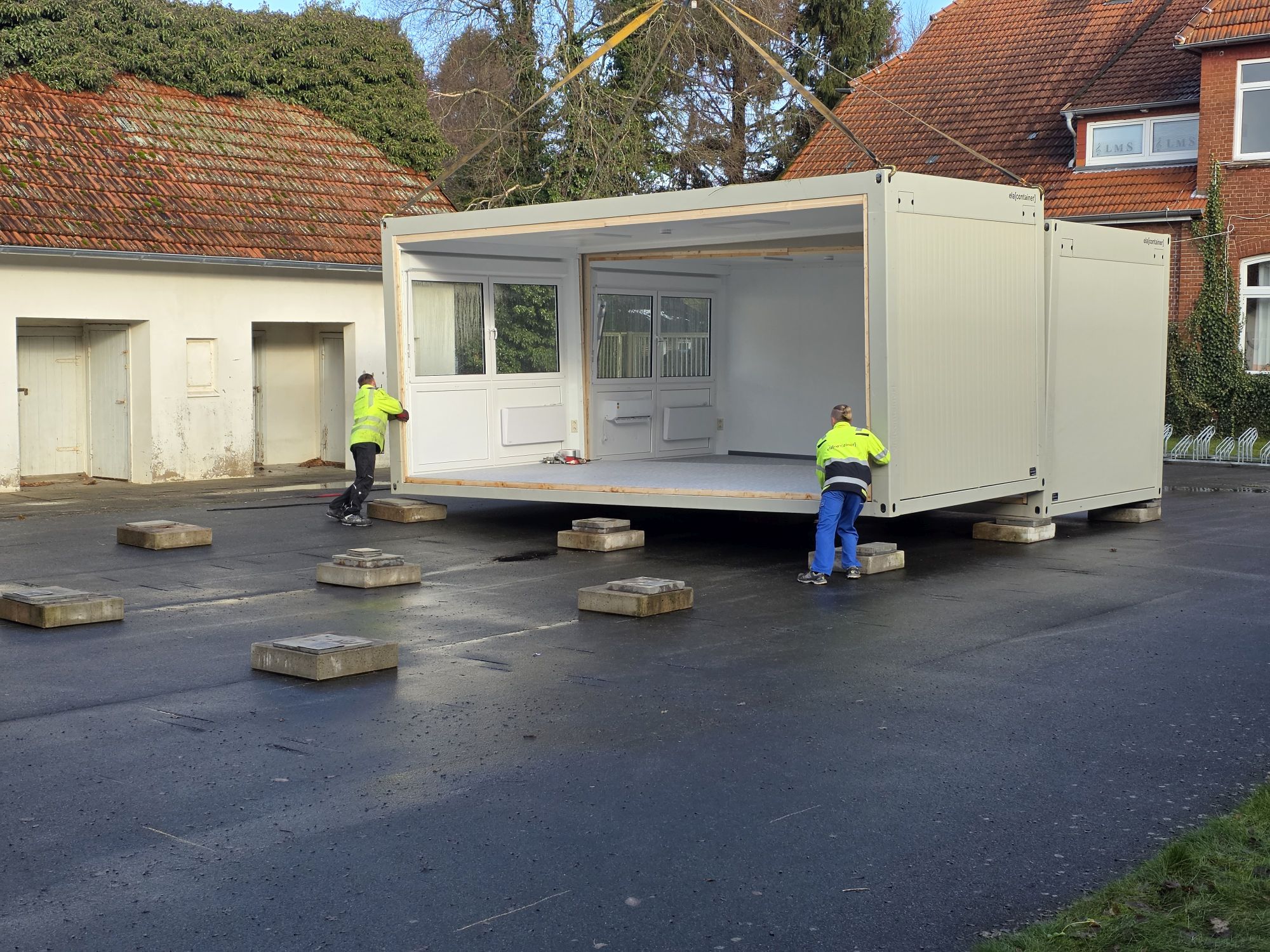 Bilder der Baumaßnahmen der GS Loxstedt