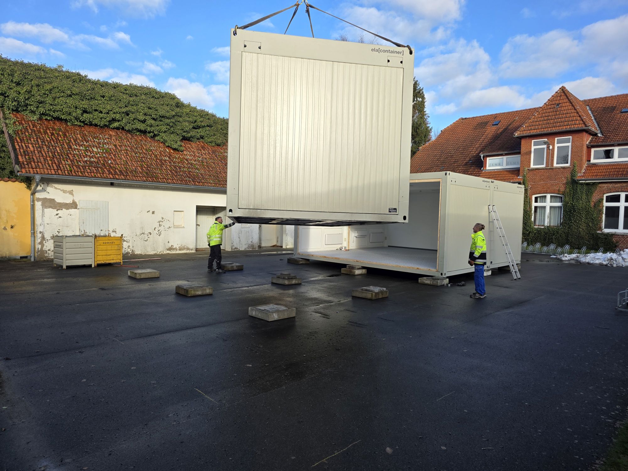 Bilder der Baumaßnahmen der GS Loxstedt