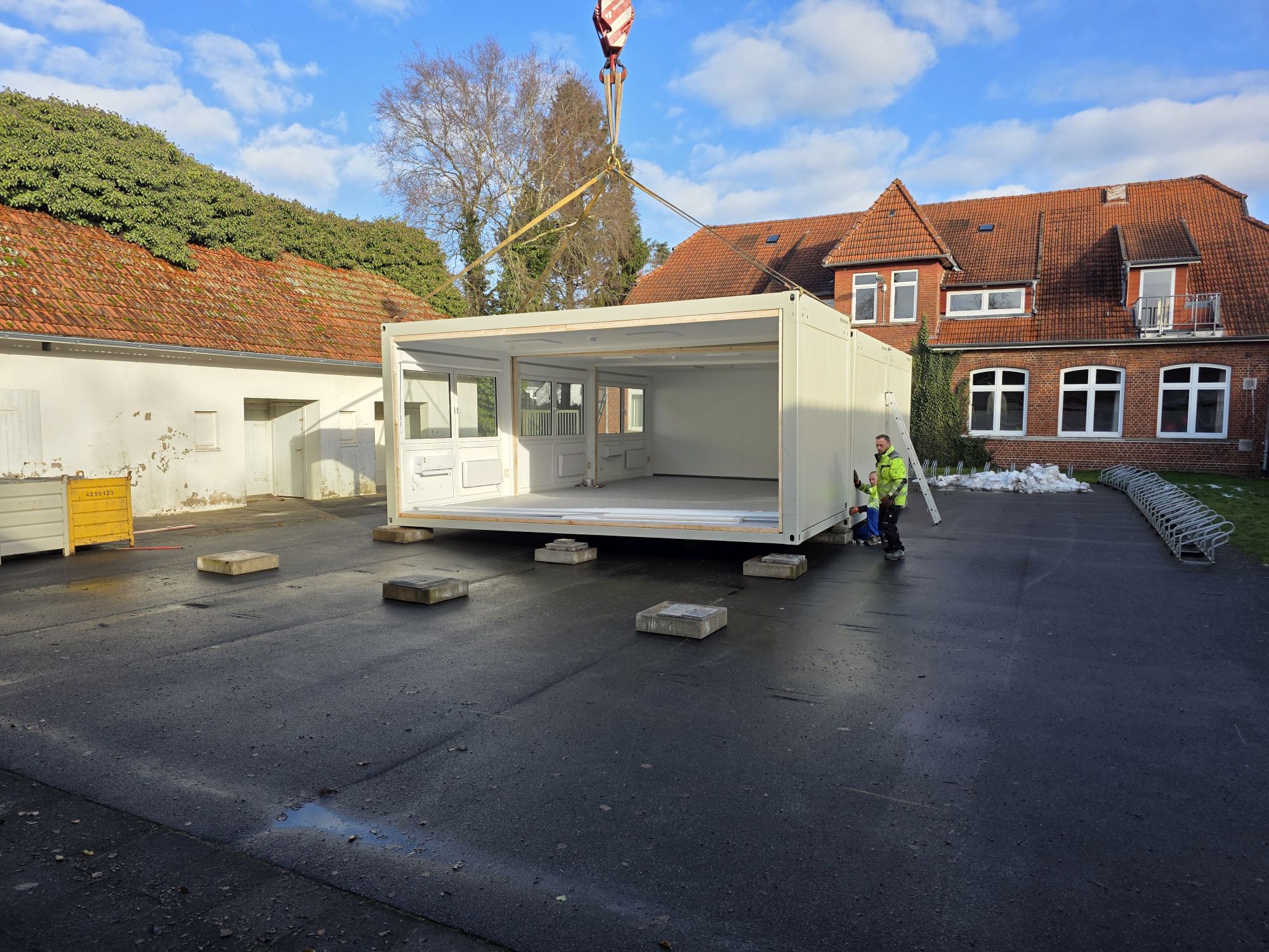 Bilder der Baumaßnahmen der GS Loxstedt