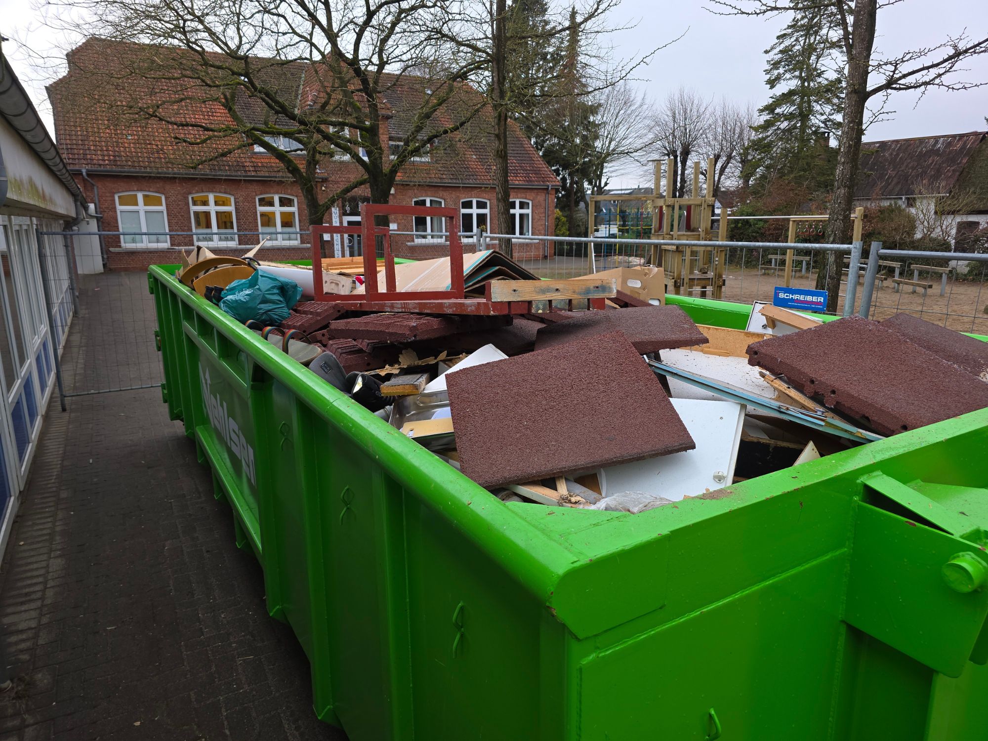 Bilder der Baumaßnahmen der GS Loxstedt