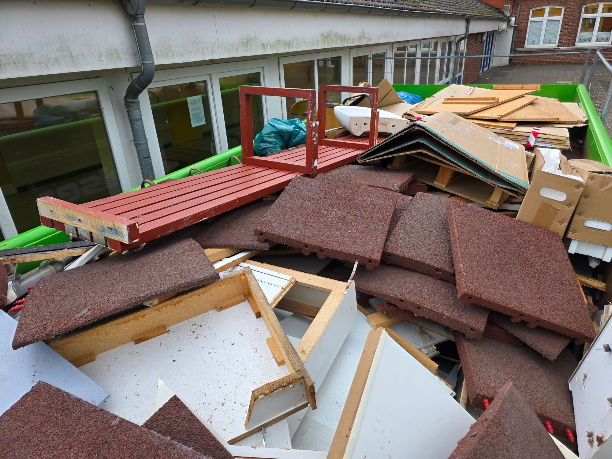 Bilder der Baumaßnahmen der GS Loxstedt