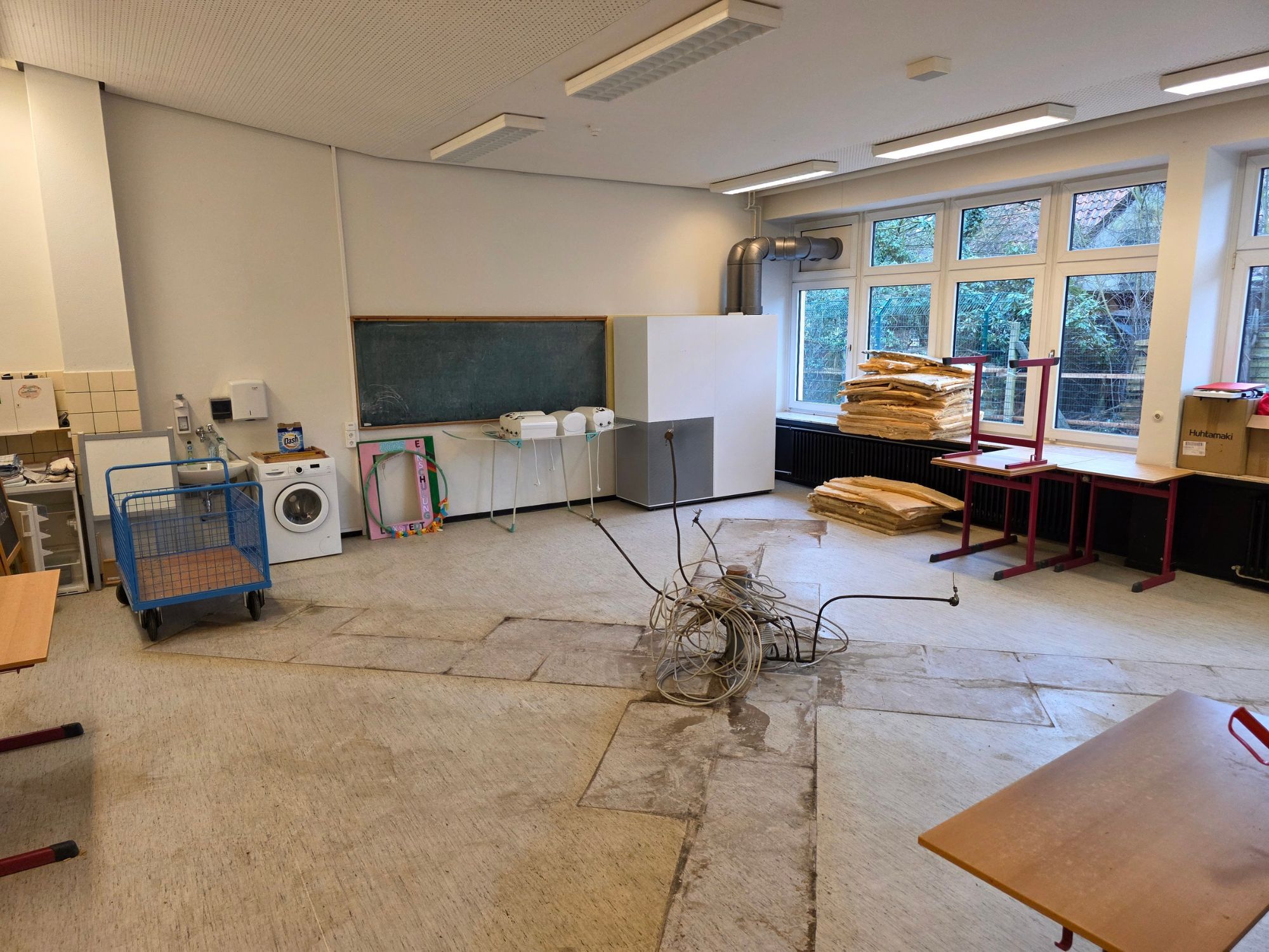 Bilder der Baumaßnahmen der GS Loxstedt