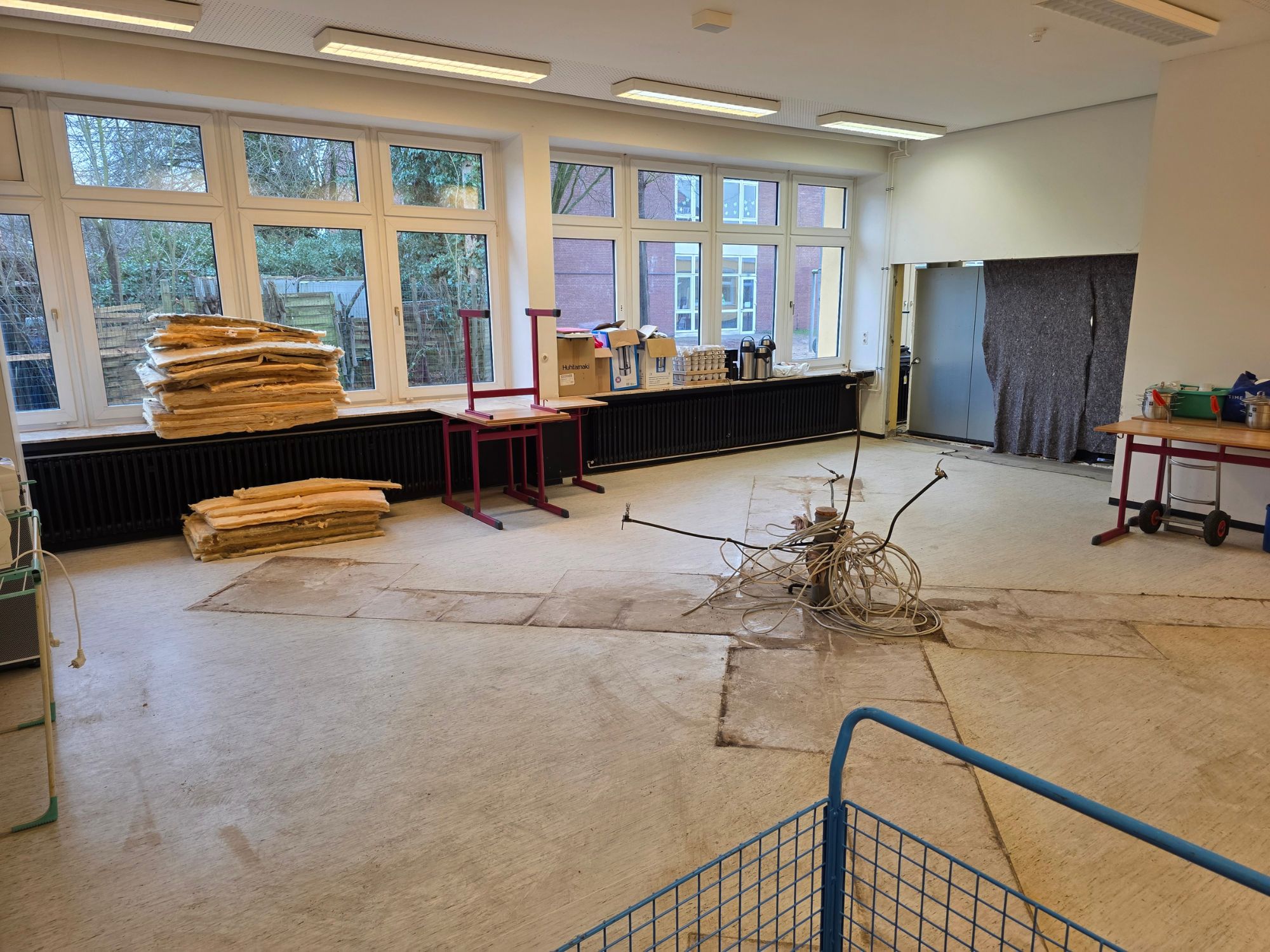 Bilder der Baumaßnahmen der GS Loxstedt