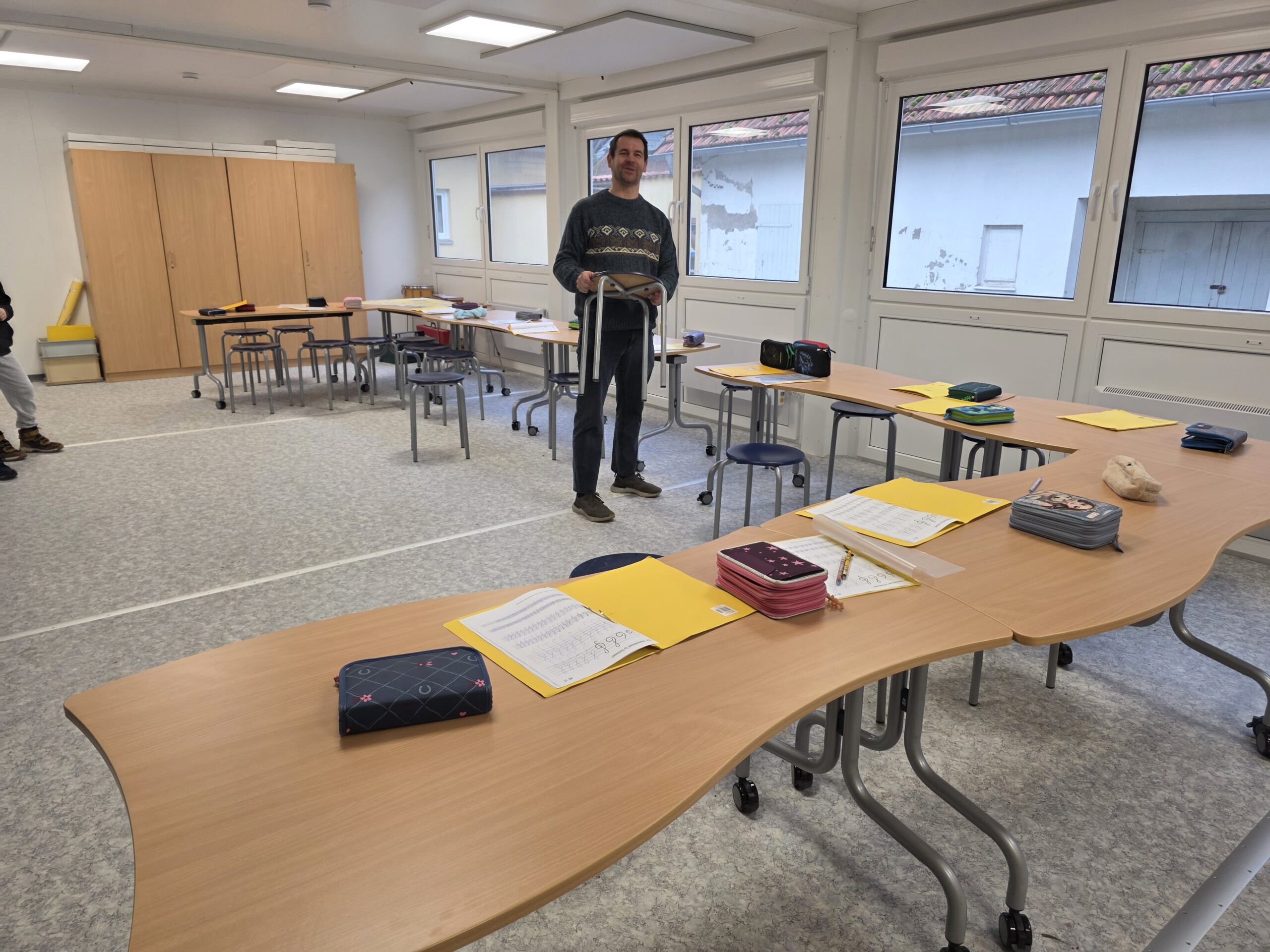 Bilder der Baumaßnahmen der GS Loxstedt